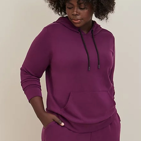 New Torrid Plum Active hoodie - Picture 2 of 6